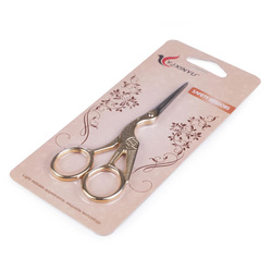 Stork-shaped embroidery scissors 9.5 cm