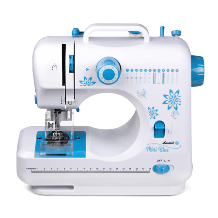 Lucznik Mini Blue Nähmaschine mit einem Satz Füße