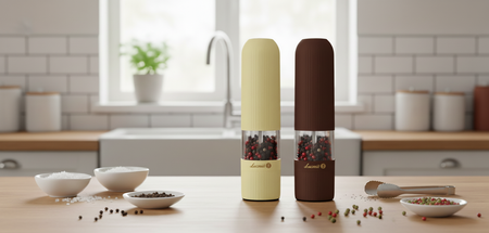 Electric Spice Grinders with LED Łucznik PM-102 Vanilla and Chocolate