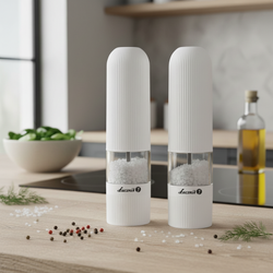 Salz-, Pfeffer- und Gewürzmühle PM-101 weiß