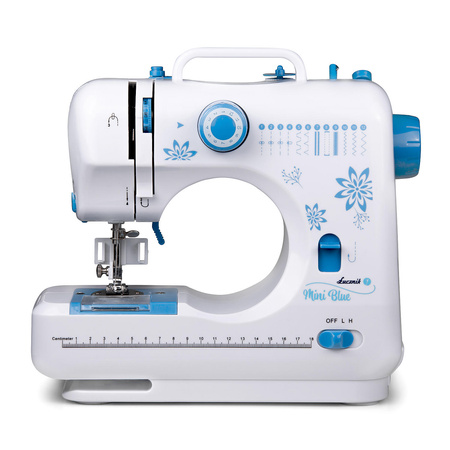 Lucznik Mini Blue Nähmaschine mit einem Satz Füße