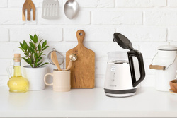 Electric Kettle Łucznik WK-2503 COMPACT+ White 1L 1100 W