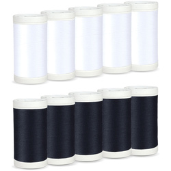 Lucznik thread set: Black&White Maxi