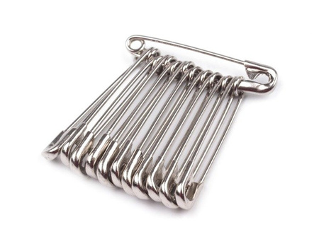 Safety pins set of 12 pieces