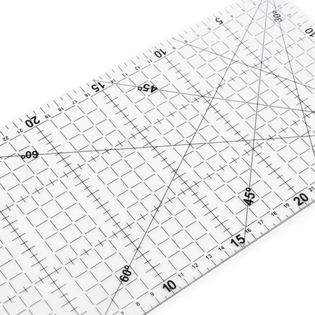 Patchwork ruler 15x30cm