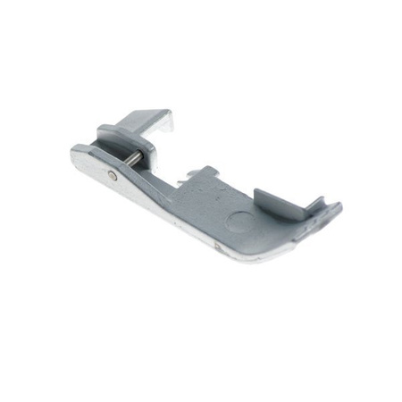 Overlock foot for sewing in string