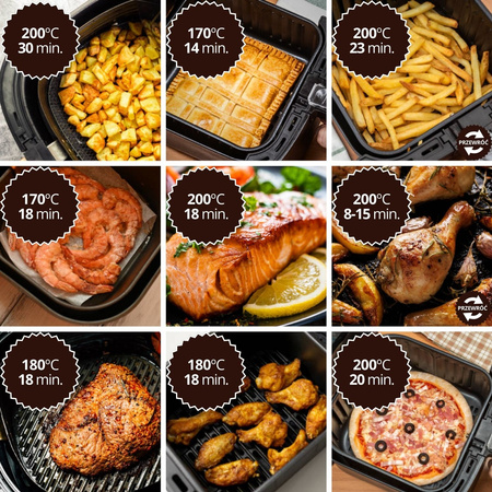 Łucznik Beztuková Fritéza AF-1500 S Funkcí Vaření V Páře