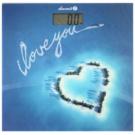 Електронні ваги для ванної кімнати BS-973 W14 - plumeria