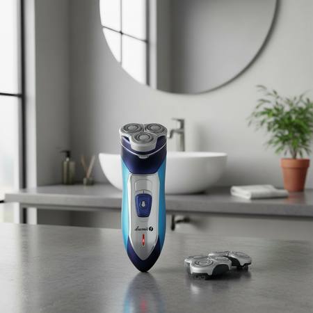 Men’s shaver set Łucznik ES-2019 with 3 spare replacement heads