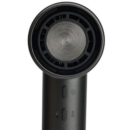 Suszarka do włosów BLDC Łucznik HyperAir IQ 1.0 Midnight Gray 1800W z funkcją jonizacji ujemnej