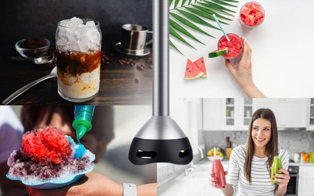 HAND BLENDER JK-1500 TITANIUM BLACK EXTRA STRONG DELUXE SET