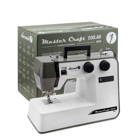 Maszyna do szycia Łucznik Master Craft 100.60 eco z walizką