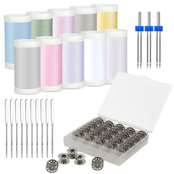 Teresa sewing machine with thread and needle set