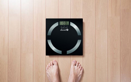 Electronic analytical bathroom scale BS-11 B
