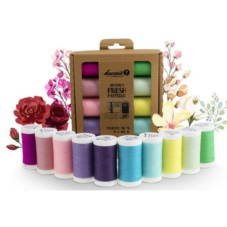 Lucznik thread set: Fresh Pastello Maxi