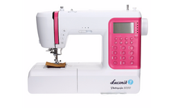 Patrycja 2090 sewing machine with carrying case, set of thread, needles, feet and bobbins