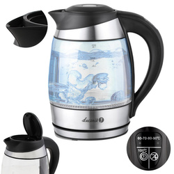 Electric kettle with temperature control WK-2020 black
