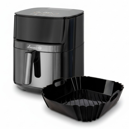 Beztłuszczowa frytownica AF-1500 air fryer steam + wkład silikonowy