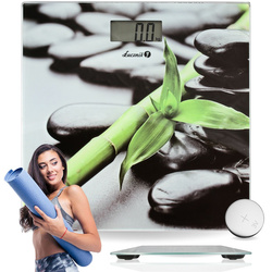 Electronic bathroom scale BS-973 W10 - bamboo