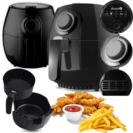 Oil-free fryer AF-2017 + electric kettle WK-2501 Black
