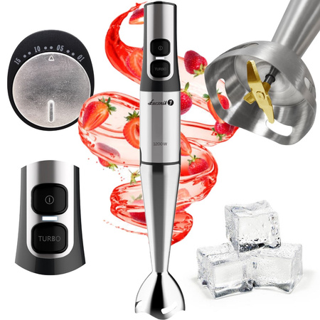 STABMIXER JK-1200 TITAN SILBER STARK