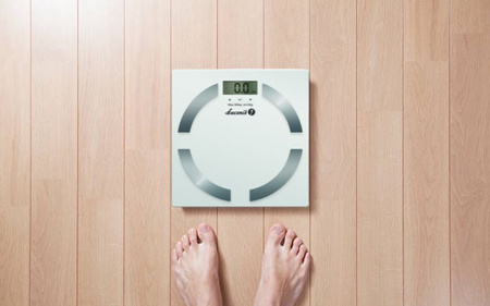 Electronic analytical bathroom scale BS-11 A