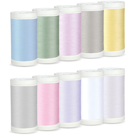 Set of 12 sewing machine feet