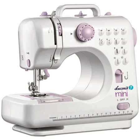Lucznik Mini sewing machine with accessory set