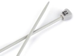 Proste druty aluminiowe 2,5 mm