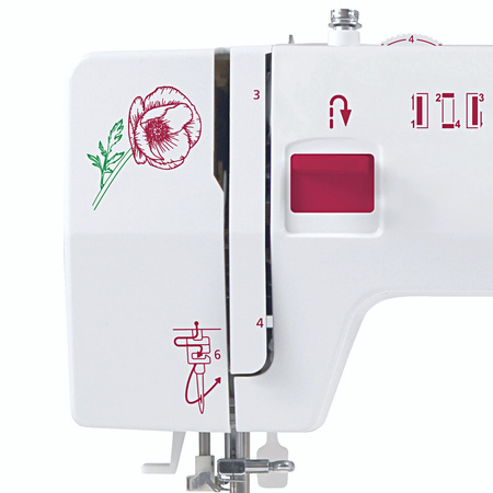 Lucznik Polonia 2018 sewing machine with thread set