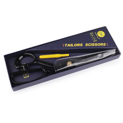 Schwarze Schneiderschere 24 cm mit Nahttrenner