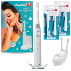 Szczoteczka soniczna SG-508 + 6 końcówek do szczoteczki