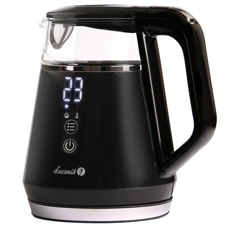 Electric Kettle Łucznik WK-2503 COMPACT+ Black 1L 1100 W