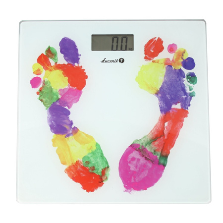 Electronic bathroom scale BS-973 W5 - feet