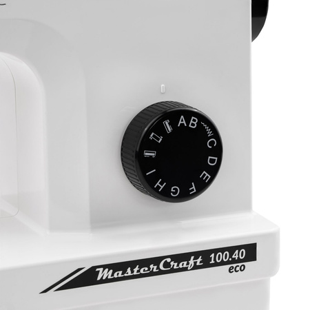 Maszyna do szycia Łucznik Master Craft 100.40 eco z dedykowanym zestawem nici