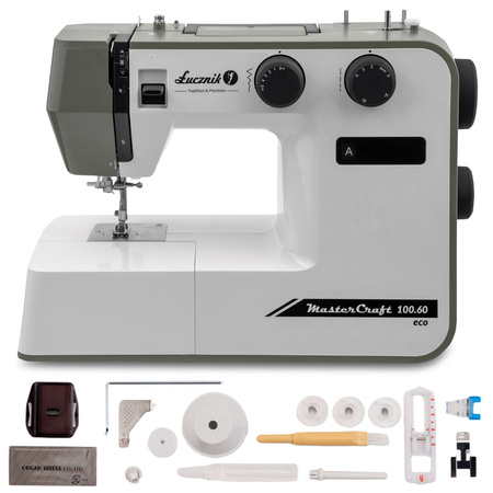 Maszyna do szycia Łucznik Master Craft 100.60 eco z walizką