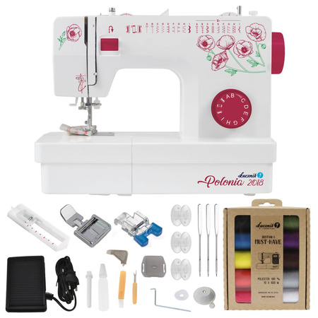 Lucznik Polonia 2018 sewing machine with thread set
