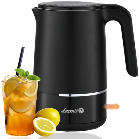 Fettfreie Fritteuse AF-2017 + elektrischer Wasserkocher WK-2501 Black