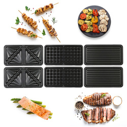 Opiekacz elektryczny do tostów kanapek panini 3w1 Łucznik SM-2019 XL 1000 W