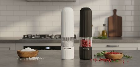 Salt, pepper and spice grinder PM-101 white