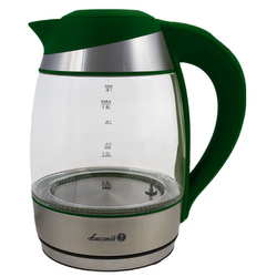 Electric kettle with temperature control WK-2020 bottle green