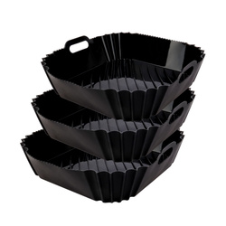 Silikonowy wkład Łucznik do frytkownicy beztłuszczowej Air Fryer zestaw 3szt.