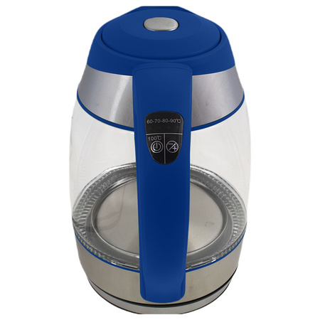Electric kettle with temperature control WK-2020 blue