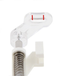 Stickereifuß geschlossen