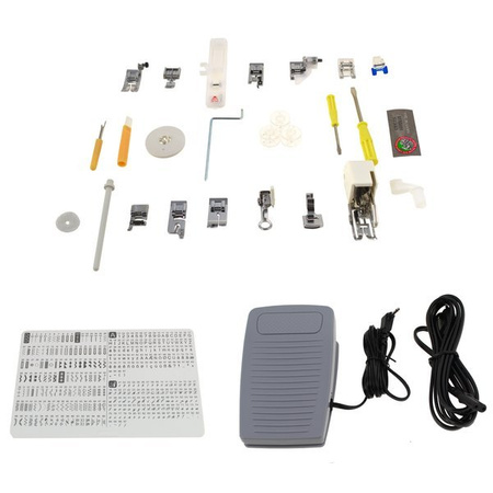 Helena 2060 sewing machine with thread and needle set