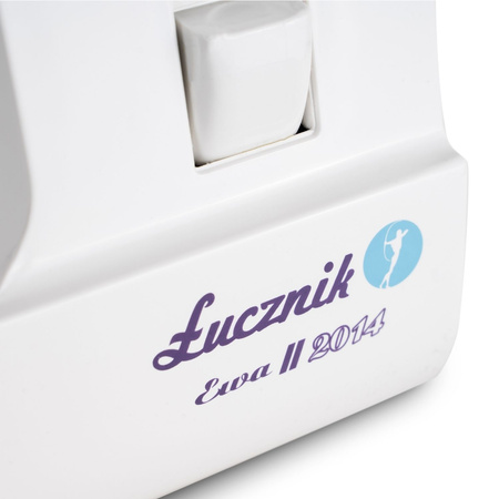 Lucznik Ewa II sewing machine with case and accessories