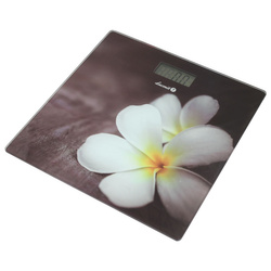 Electronic bathroom scale BS-973 W14 - plumeria