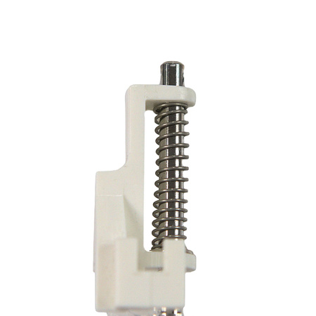 Open embroidery foot