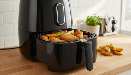 Łucznik AF-1500 Oil-Free Air Fryer With Steam Function