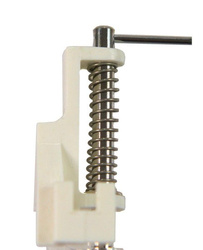 Stickereifuß geschlossen